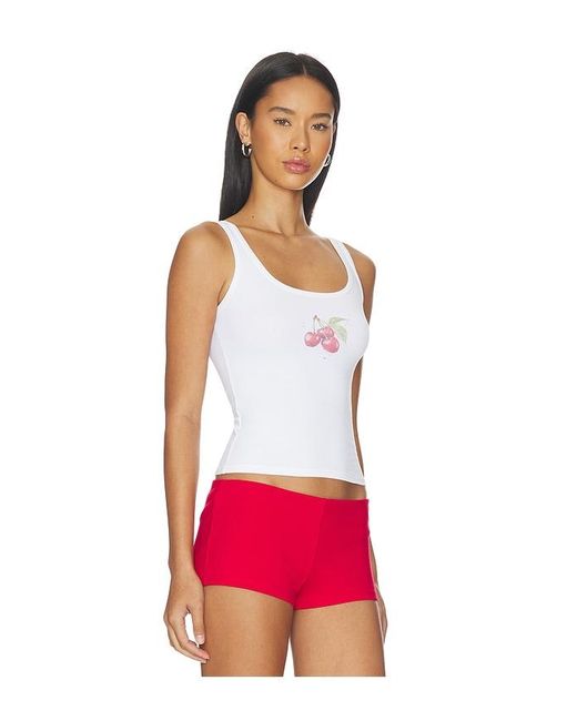 superdown Red Tinsley Top