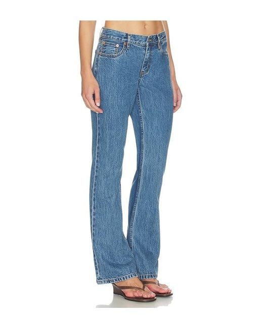 Still Here Blue Tomorrow Low Rise Skinny Bootcut Jeans