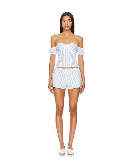 MAJORELLE White Cynthia Short