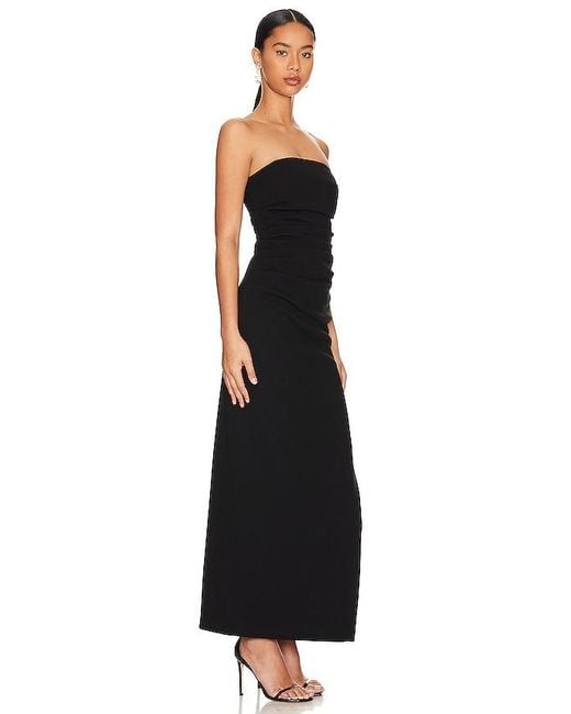 Misha Black Blythe Bonded Gown