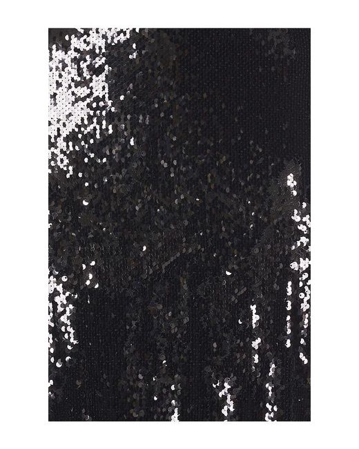 L'Agence Black Sayla Bias Cut Maxi Dress