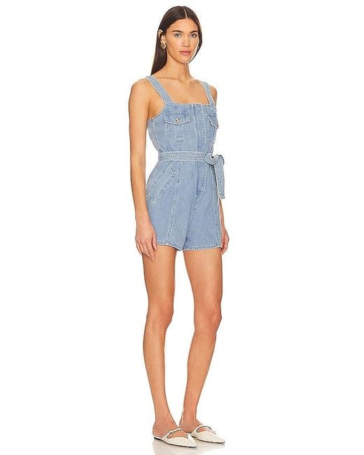 Heartloom Blue Brit Romper