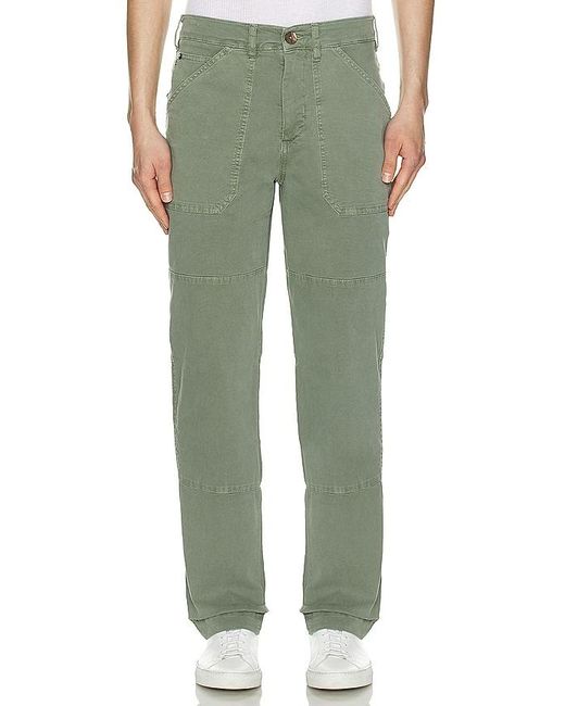 Marine Layer Green Breyer Relaxed Utility Pant for men