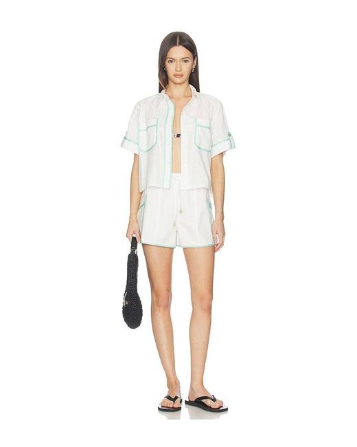 Kulani Kinis White Essential Cargo Shorts