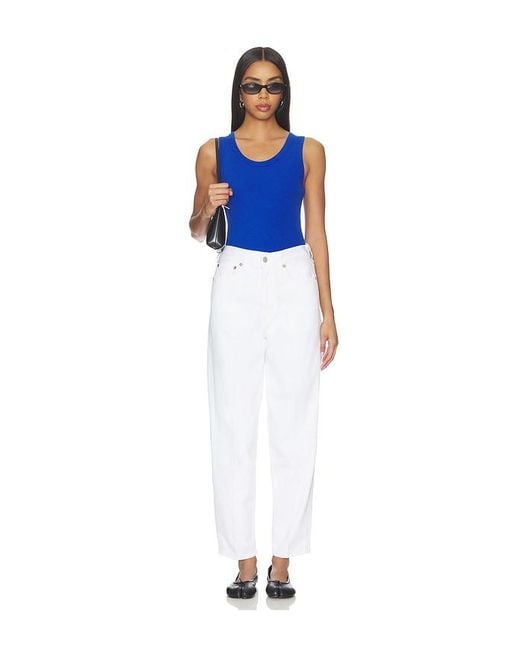 Agolde White 80's Jean