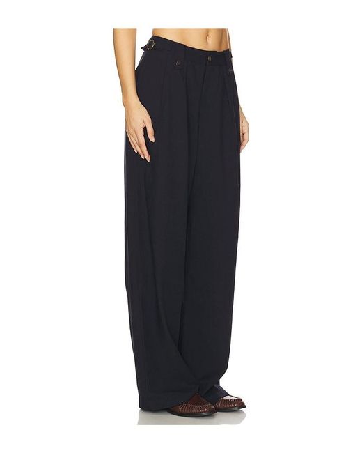 Pantalón Rocio En Color Azul Marino Talla (También En Xs) Heartloom de color Black