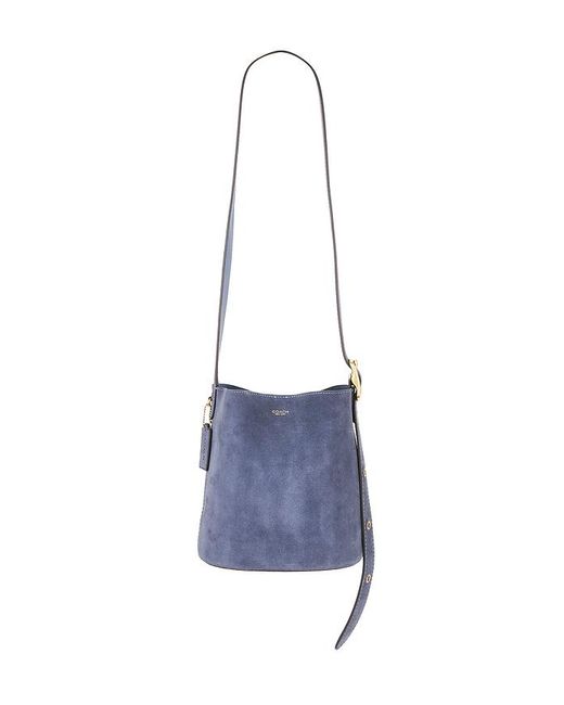 COACH White Bleecker Bucket Bag 21