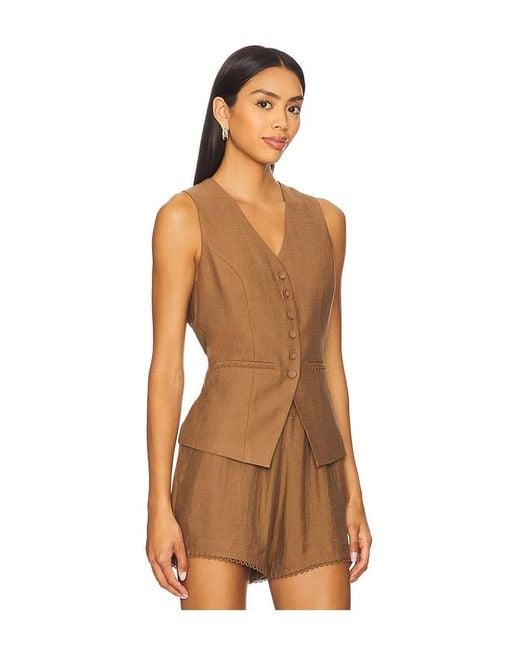 Heartloom Brown Campari Vest
