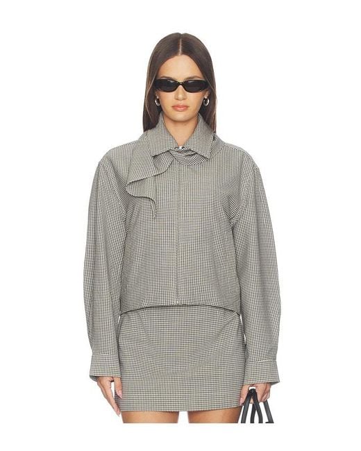 Rag & Bone Gray Krista Wool Jacket