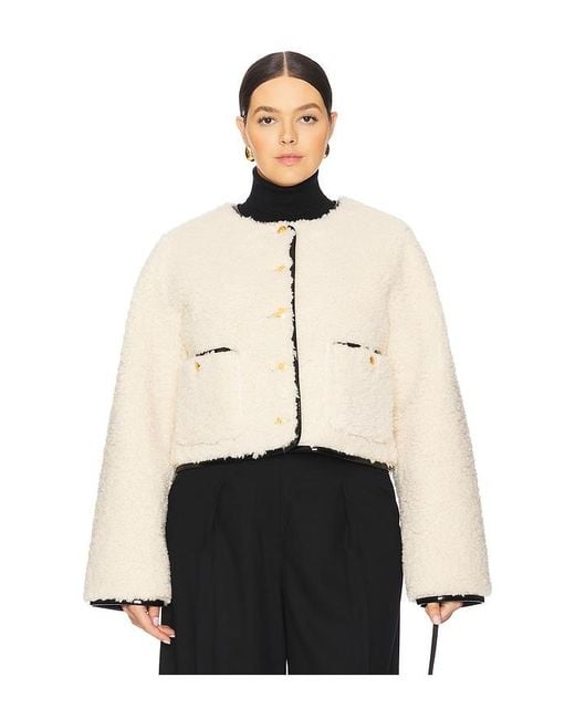 L'academie Natural 'Academie Pauchet Reversible Faux Sherpa Jacket