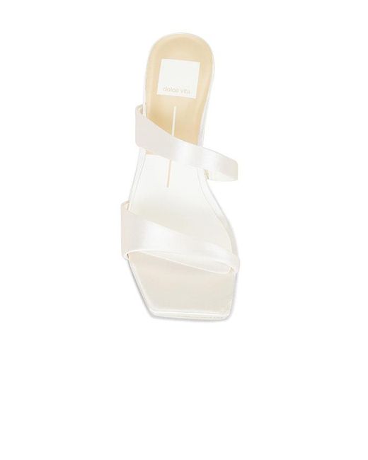Dolce Vita White Icelyn Heel
