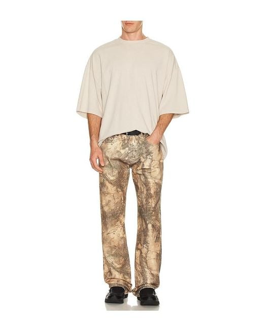 Pleasures Natural Hendrix Flare Jeans for men