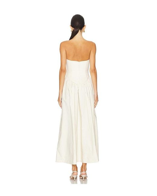 LPA White Giana Maxi Dress