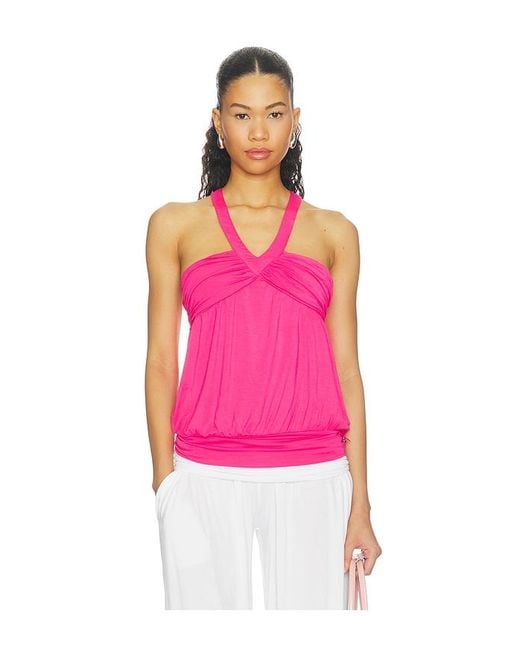 Nii HAI Pink Tess Top