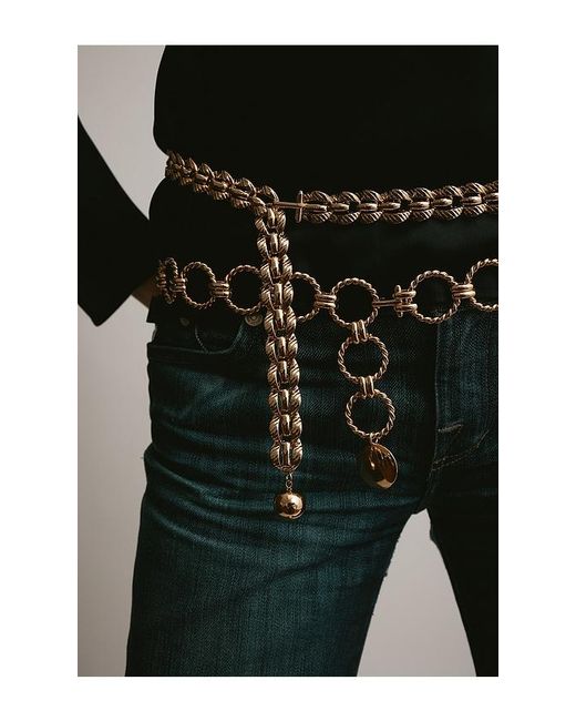 Lelet Metallic Odette Chain Belt