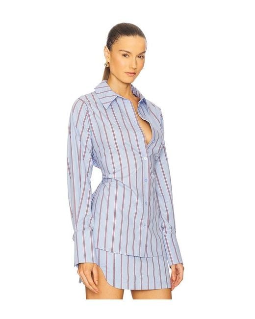 Line & Dot White Getty Shirt