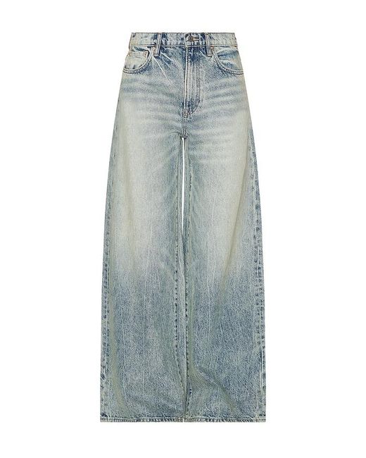 GRLFRND Blue Luna Mid Rise Baggy Jeans