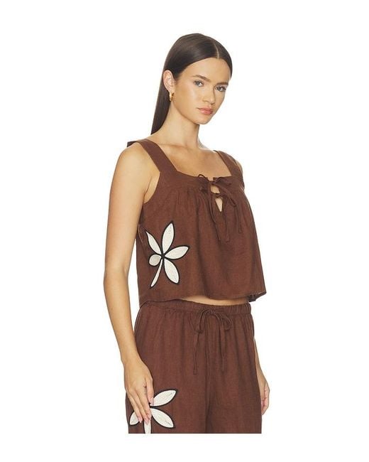 Rails Brown Calais Top