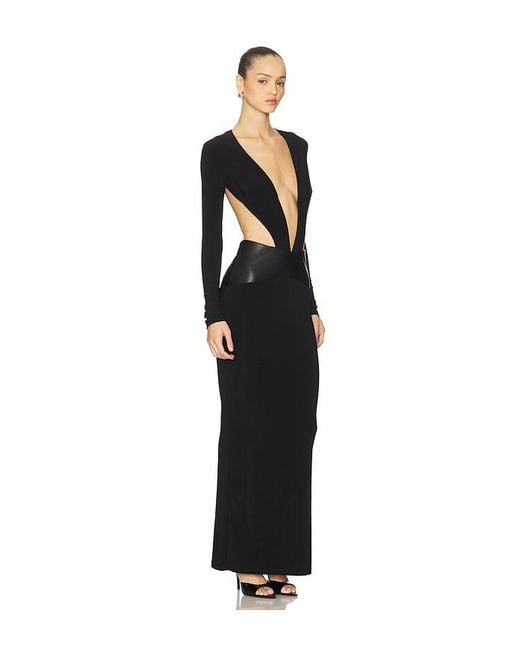 I.AM.GIA Black Carmina Maxi Dress
