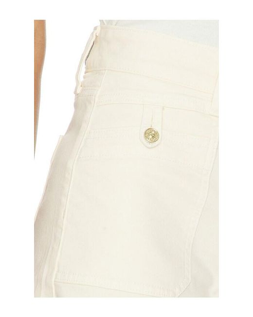 PAIGE White Fallon Short