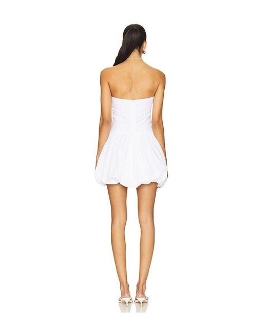 SNDY'S White Ella Mini Dress