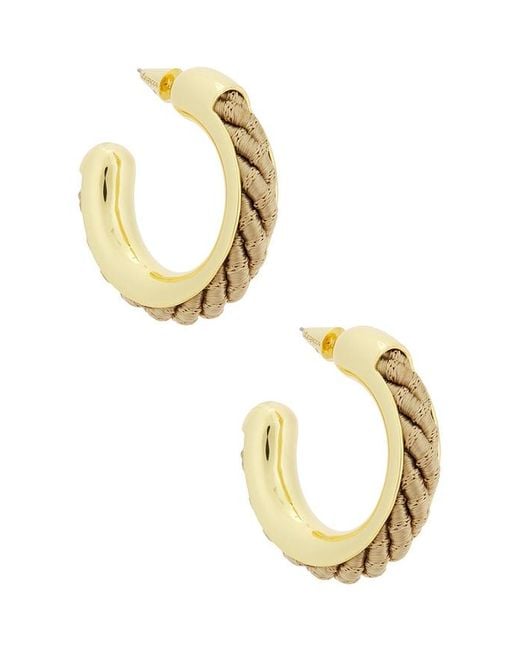 Eddie Borgo Metallic Roebling Hoops