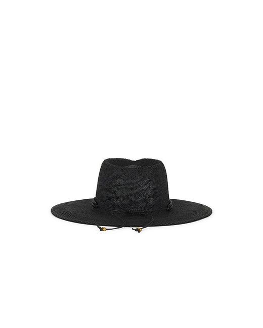 Nikki Beach Black Scarlett Hat