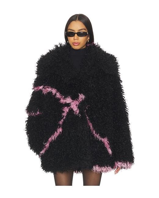 Jakke Black Cocoon Coat