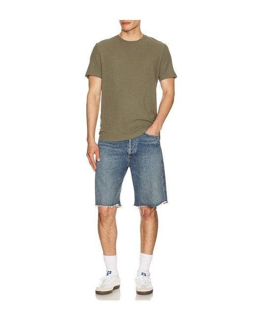 Agolde Blue Anson Short for men