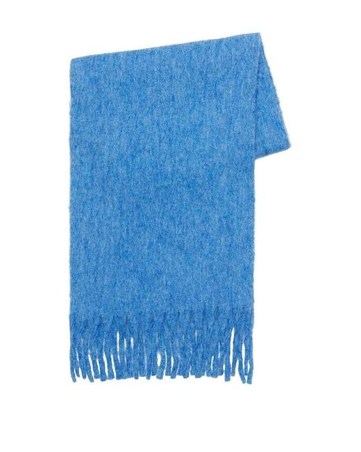 Hat Attack Blue Schal Cozy