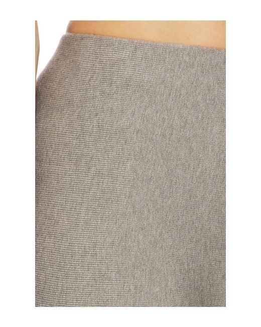 Helsa Gray Xanthe Knit Skirt