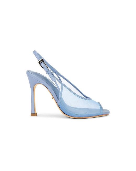 Tony Bianco Blue Dare Slingback Pump