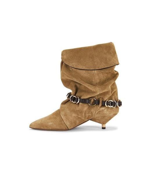 Isabel Marant Natural Edrik Rings Boots