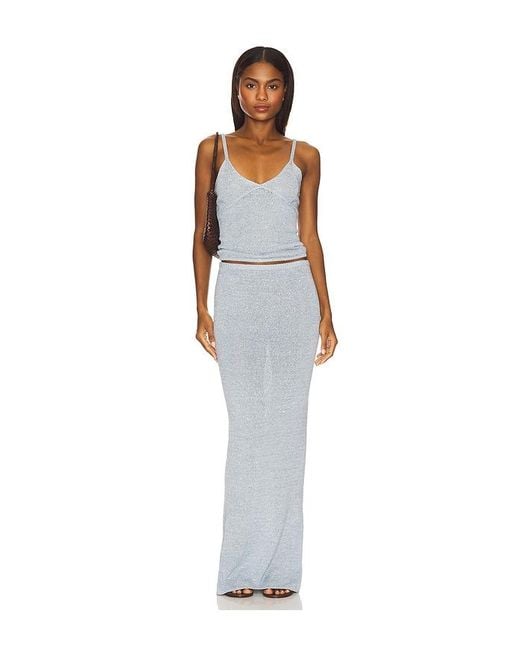Asta Resort White Carolina Skirt