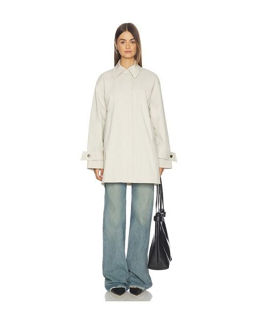 Theory White A Line Trench