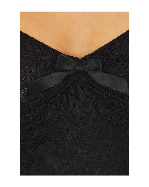 MAJORELLE Black Phoebe Top