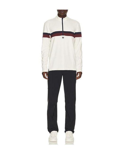 Wilson Sweatjacken Elevate in White für Herren