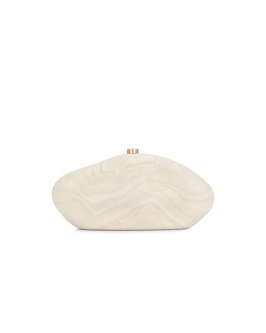 Cult Gaia White The Caldera Clutch