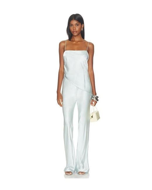 Lamarque White Emile Pull On Pants