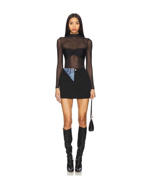 SER.O.YA Black Addison Skirt