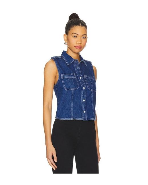 Camisa Major En Color Azul Talla En FRAME de color Blue