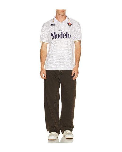 Kappa Hemd Authentic in White für Herren