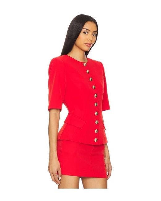 Chaqueta Adriana En Color Rojo Talla En Generation Love de color Red