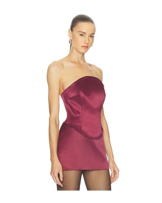 Camila Coelho Red Teodora Top