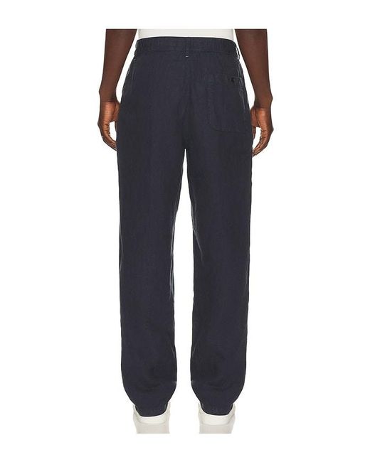 Rag & Bone Blue Evan Elasticated Trouser for men