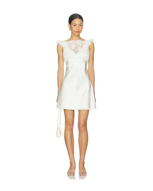 Stone Cold Fox White X Revolve Carmela Mini Dress