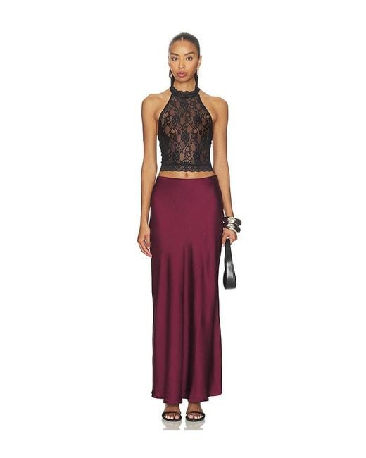 Steve Madden Red Jeannie Skirt