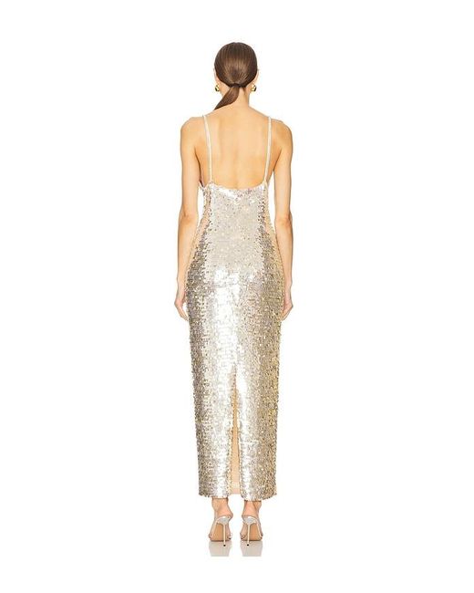 retroféte White Ines Embroidered Dress