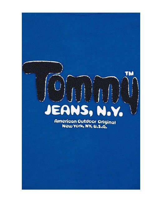 Tommy Hilfiger Blue Boucle Crew Neck Sweatshirt
