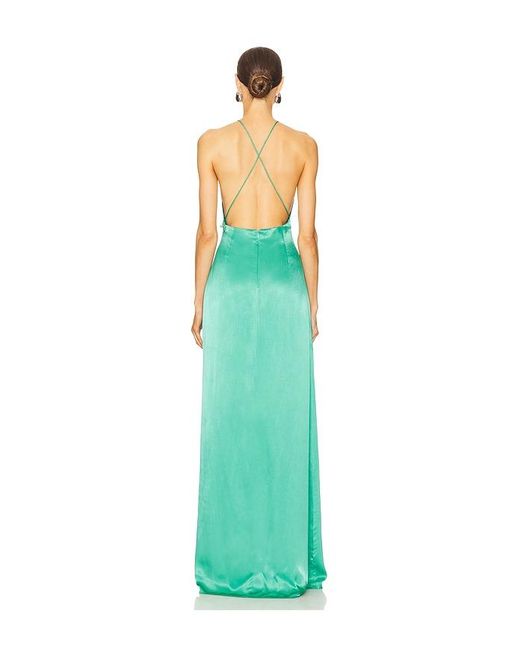 SAU LEE Blue Porter Dress